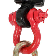 DURAFORCE 4 X 2 Ton Snatch Block w/ Chain Flatbed Tow Truck Rollback Car Carrier Cable