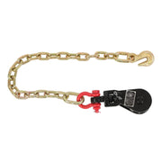 DURAFORCE 4 X 2 Ton Snatch Block w/ Chain Flatbed Tow Truck Rollback Car Carrier Cable