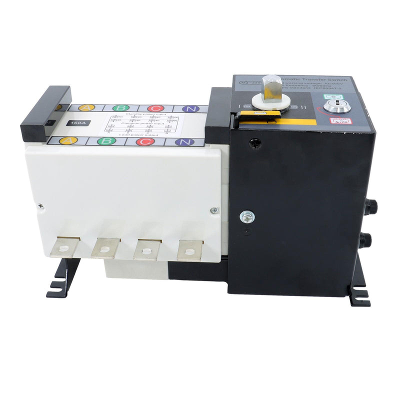 DURAFORCE Generator Industrial Automatic Transfer Switch 160A 4P ATS 110/220V Grid To AC