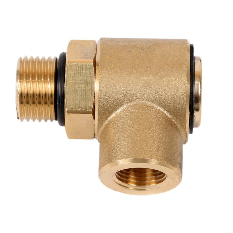 DURAFORCE Pressure Washer Hose Reel 50ft With Swivel Arm 3/8" NPT Outlet Pipe 4000 PSI