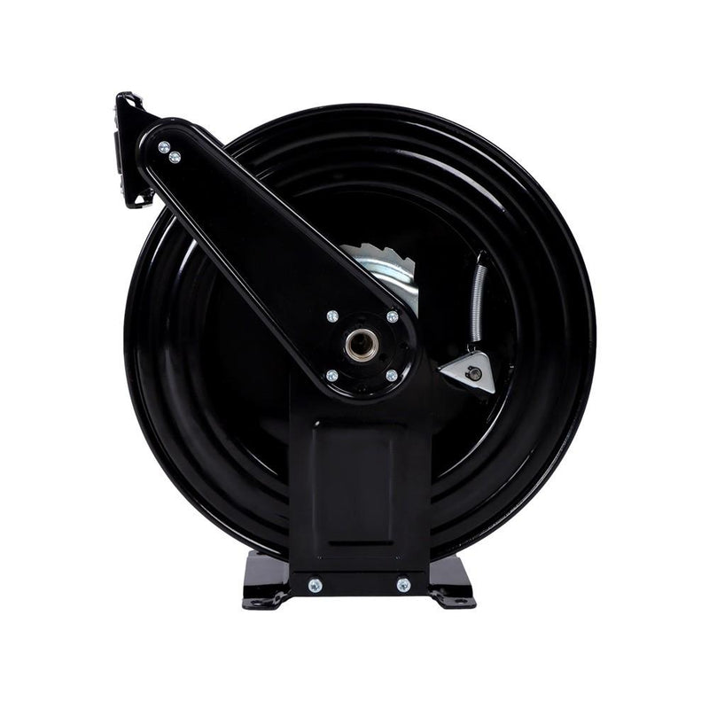 DURAFORCE Pressure Washer Hose Reel 50ft With Swivel Arm 3/8" NPT Outlet Pipe 4000 PSI