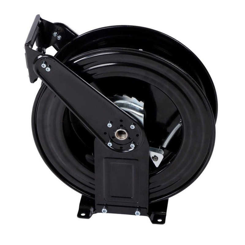 DURAFORCE Pressure Washer Hose Reel 50ft With Swivel Arm 3/8" NPT Outlet Pipe 4000 PSI