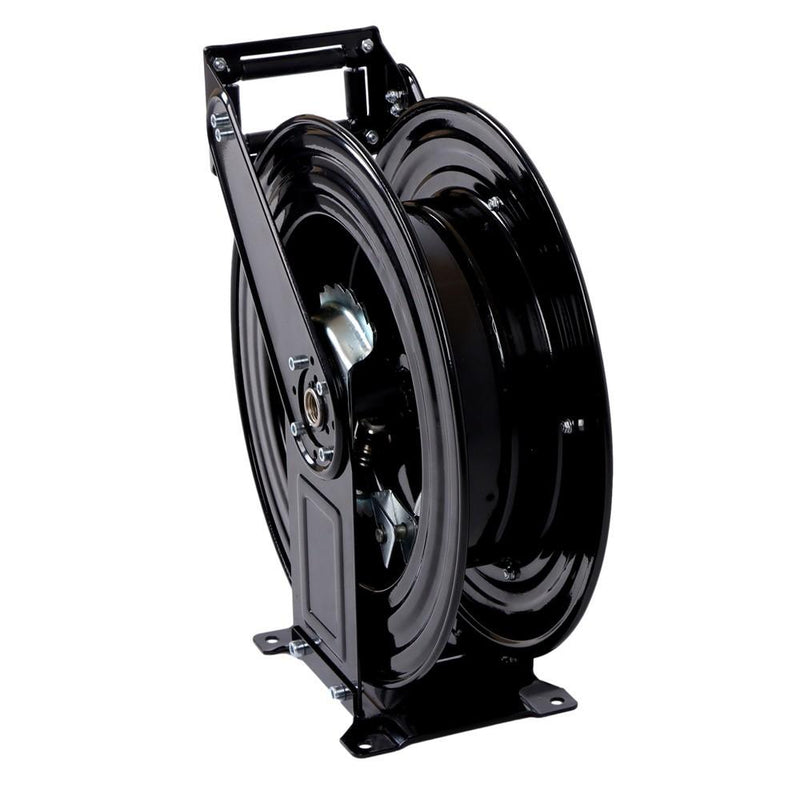 DURAFORCE Pressure Washer Hose Reel 50ft With Swivel Arm 3/8" NPT Outlet Pipe 4000 PSI