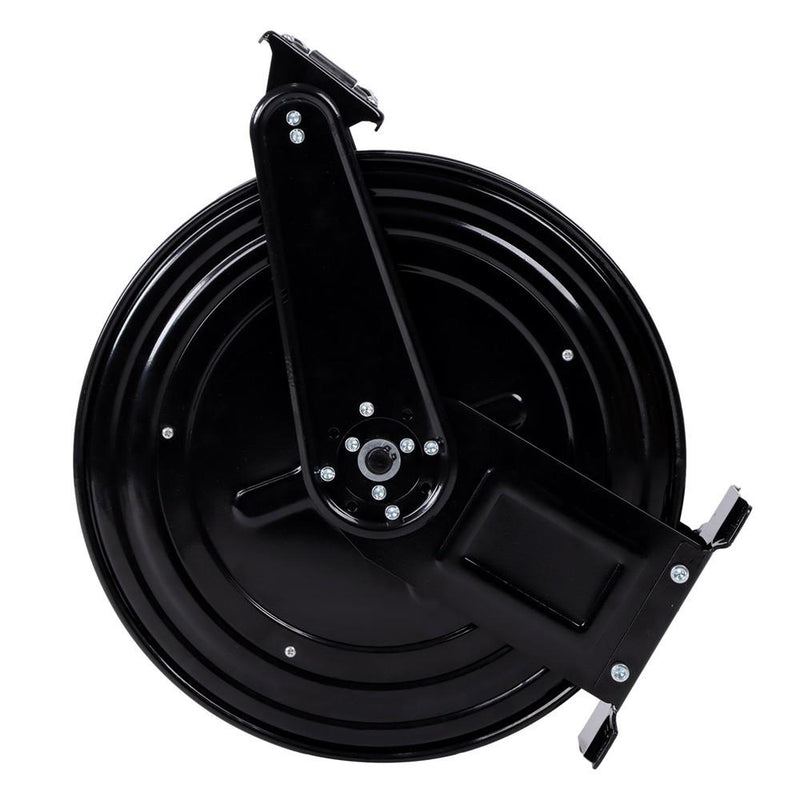 DURAFORCE Pressure Washer Hose Reel 50ft With Swivel Arm 3/8" NPT Outlet Pipe 4000 PSI
