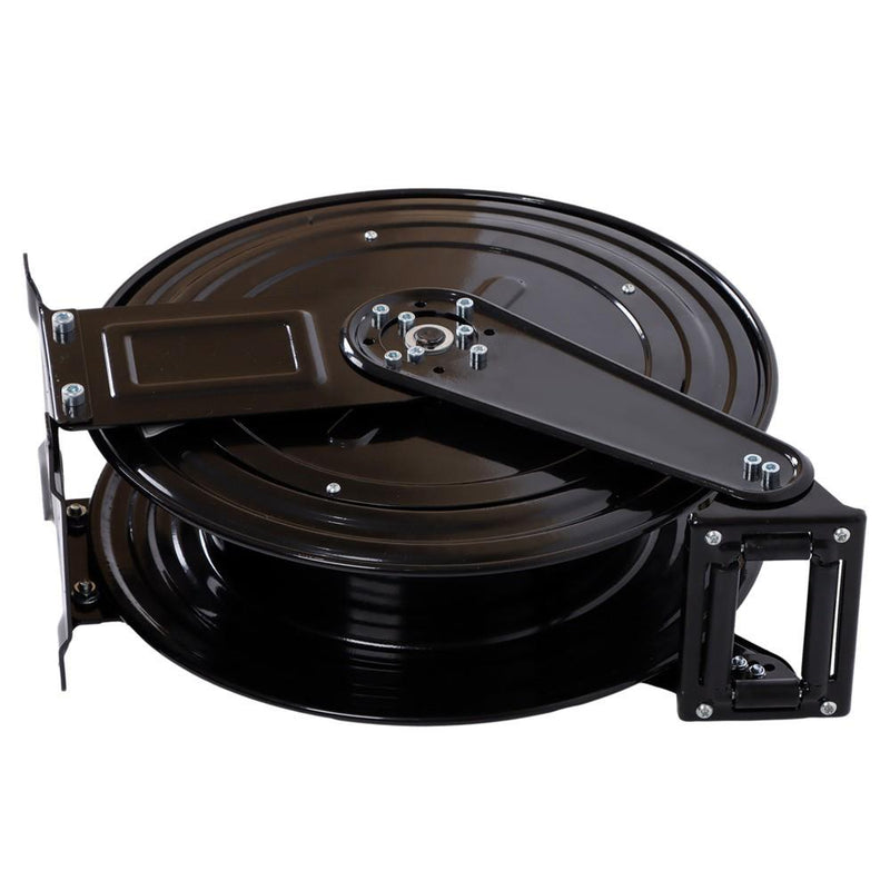 DURAFORCE Pressure Washer Hose Reel 50ft With Swivel Arm 3/8" NPT Outlet Pipe 4000 PSI