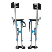 DURAFORCE Adjustable 36" - 48" Drywall Stilts For Painters Walking Finishing Tools Blue