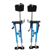 DURAFORCE Adjustable 36" - 48" Drywall Stilts For Painters Walking Finishing Tools Blue