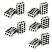 DURAFORCE 1-2-3 blocks 23 holes .0002" MACHINIST 123 10 MATCHED PAIRS ULTRA PRECISION