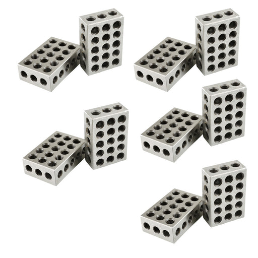 DURAFORCE 1-2-3 blocks 23 holes .0002" MACHINIST 123 10 MATCHED PAIRS ULTRA PRECISION