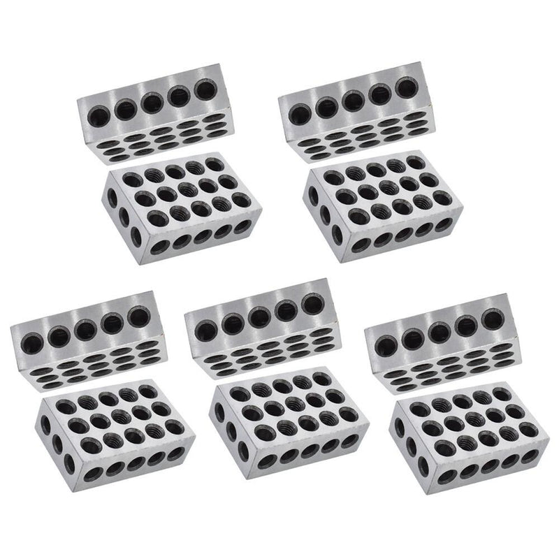 DURAFORCE 1-2-3 blocks 23 holes .0002" MACHINIST 123 10 MATCHED PAIRS ULTRA PRECISION