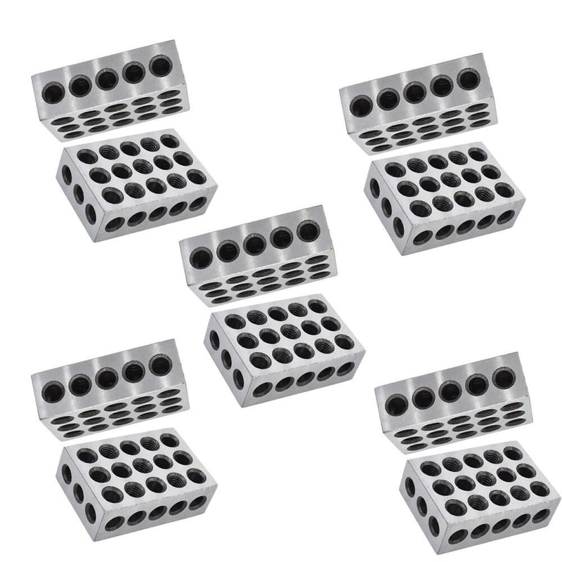 DURAFORCE 1-2-3 blocks 23 holes .0002" MACHINIST 123 10 MATCHED PAIRS ULTRA PRECISION