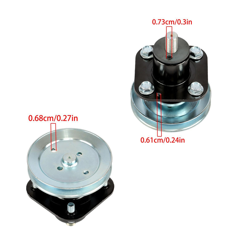 DURAFORCE For Ariens Gravely Zoom 3 Pack Mower Spindle 51520900 ZT 42 CE with 42-Inch Deck