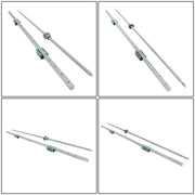 DURAFORCE HGR20 1200mm Linear Rail & SFU1605 Ball Screw Kit, 2 Rails + BF12 BK12