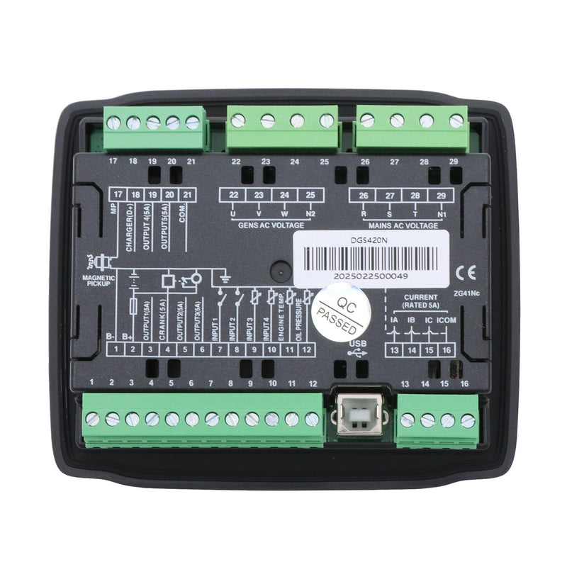 DURAFORCE Auto Engine Control Module HGM420N Generator Controller Voltage Controller