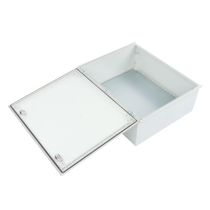 DURAFORCE Fiberglass Steel 24x20x9" Electrical NEMA 4X Enclosure IP65 Waterproof
