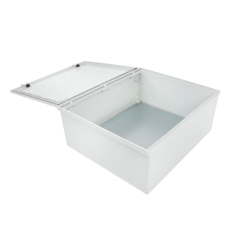 DURAFORCE Fiberglass Steel 24x20x9" Electrical NEMA 4X Enclosure IP65 Waterproof