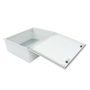 DURAFORCE Fiberglass Steel 24x20x9" Electrical NEMA 4X Enclosure IP65 Waterproof