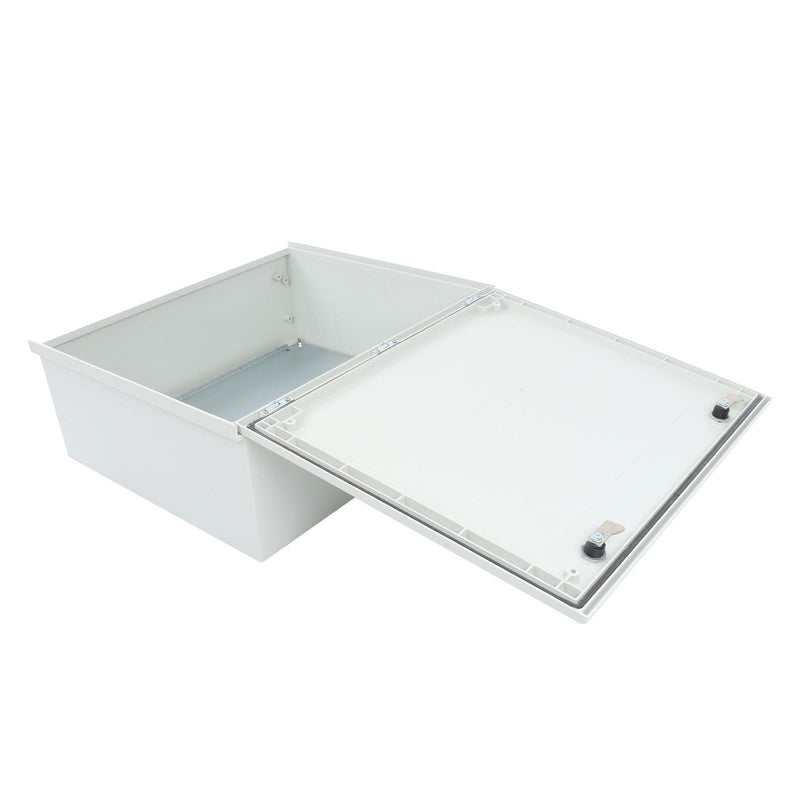 DURAFORCE Fiberglass Steel 24x20x9" Electrical NEMA 4X Enclosure IP65 Waterproof