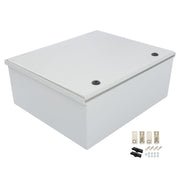 DURAFORCE Fiberglass Steel 24x20x9" Electrical NEMA 4X Enclosure IP65 Waterproof