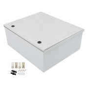 DURAFORCE Fiberglass Steel 24x20x9" Electrical NEMA 4X Enclosure IP65 Waterproof