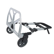 DURAFORCE 500 LB Aluminum Folding Hand Truck with Telescoping Handle & Elastic Ropes