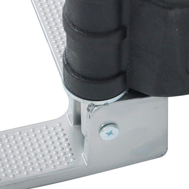 DURAFORCE 500 LB Aluminum Folding Hand Truck with Telescoping Handle & Elastic Ropes