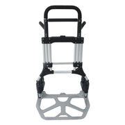 DURAFORCE 500 LB Aluminum Folding Hand Truck with Telescoping Handle & Elastic Ropes