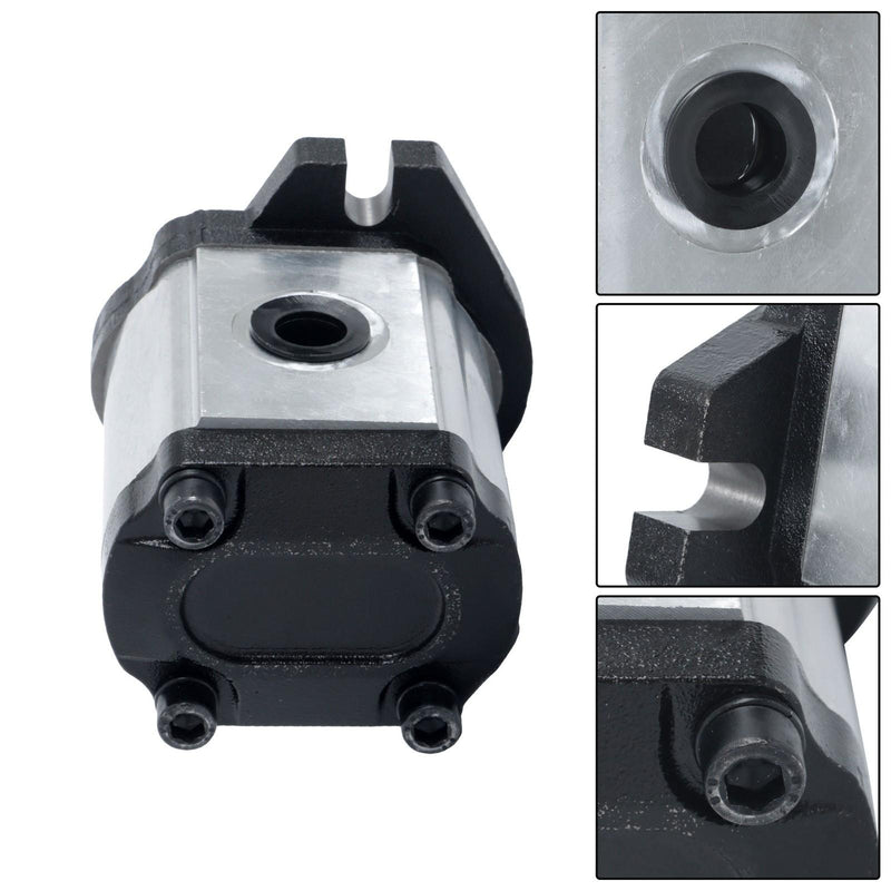 DURAFORCE SAE A-2 Hydraulic Pump 3-17GPM 9-Spline Shaft CW Rotation High Torque