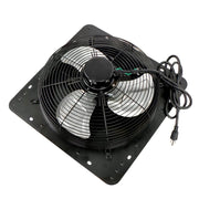 DURAFORCE 14 Inch Shutter Exhaust Fan W/ Speed Controller High Speed Wall Mounted 1550 CFM