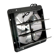 DURAFORCE 14 Inch Shutter Exhaust Fan W/ Speed Controller High Speed Wall Mounted 1550 CFM