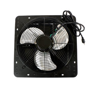 DURAFORCE 14 Inch Shutter Exhaust Fan W/ Speed Controller High Speed Wall Mounted 1550 CFM