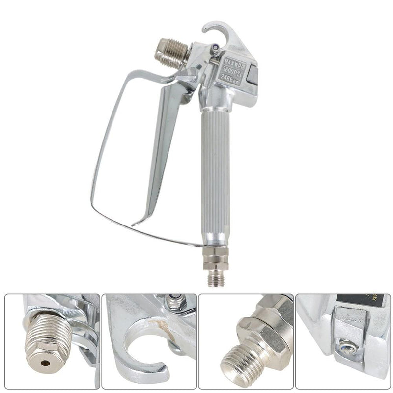 DURAFORCE 6 Pcs Airless Paint Spray Gun 3600PSI For Sprayers With 517 Tip & Tip Guard