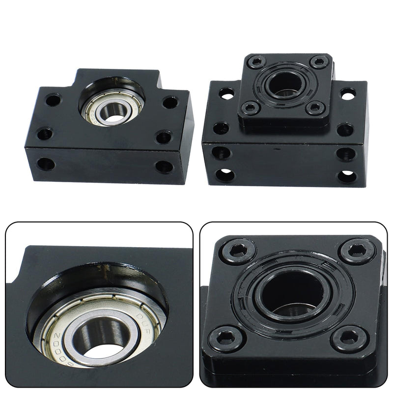 DURAFORCE HGR20 1200mm Linear Rail & SFU1605 Ball Screw Kit 2 Rails + BF12 BK12