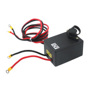 DURAFORCE 4500lbs Synthetic Rope Electric Winch Waterproof IP67 with 82ft Wireless Remote