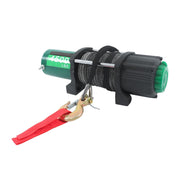 DURAFORCE 4500lbs Synthetic Rope Electric Winch Waterproof IP67 with 82ft Wireless Remote