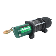 DURAFORCE 4500lbs Synthetic Rope Electric Winch Waterproof IP67 with 82ft Wireless Remote