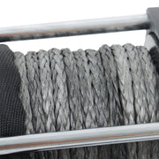 DURAFORCE 4500lbs Synthetic Rope Electric Winch Waterproof IP67 with 82ft Wireless Remote