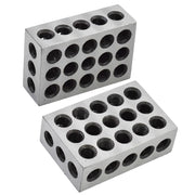 DURAFORCE 10 Matched Pair High Quality 1-2-3 Blocks .0001" Machinist 123 Jig 23 Holes