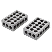 DURAFORCE 10 Matched Pair High Quality 1-2-3 Blocks .0001" Machinist 123 Jig 23 Holes