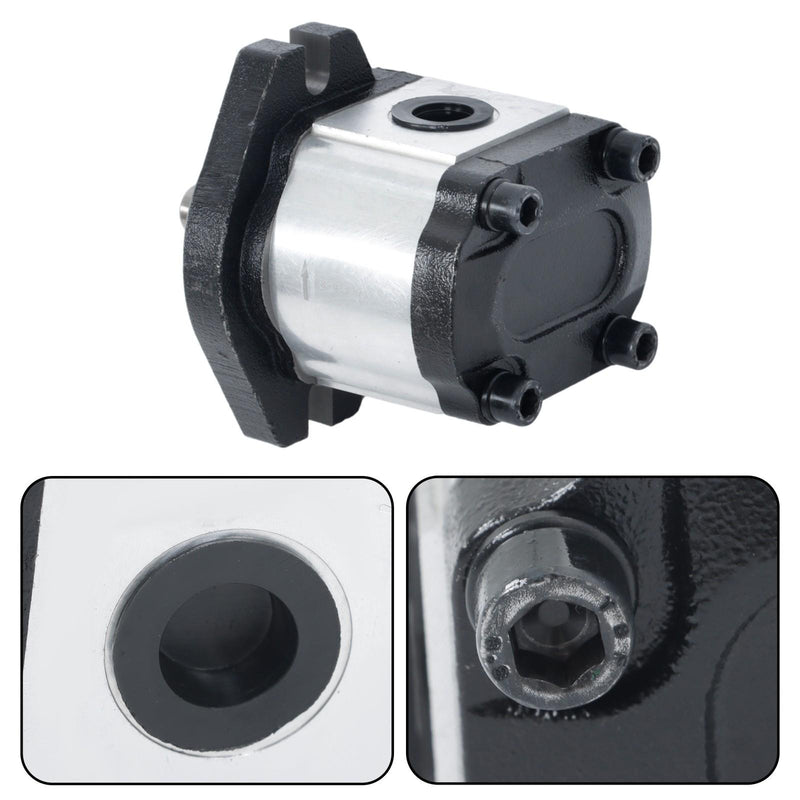 DURAFORCE SAE A-2 Compact Gear Pump 1-4GPM 5/8" Keyed Shaft Industrial Hydraulics