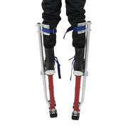 DURAFORCE 24-40 Inch Red Specialty Aluminum Drywall Stilts For Taping Painting Painter