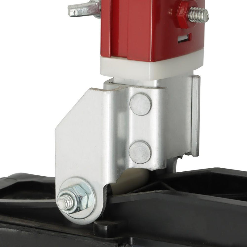 DURAFORCE 24-40 Inch Red Specialty Aluminum Drywall Stilts For Taping Painting Painter