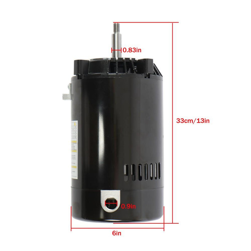 DURAFORCE UST1072 Round Flange Pool Pump Motor 3/4HP 115/230V Swimming Pool Pump Motor