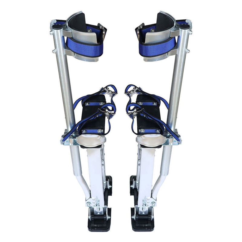 DURAFORCE 18-30 Inch Silver Aluminum Stilts Suitable for Painter Walking Tools