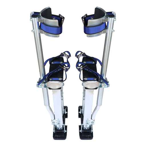 DURAFORCE 18-30 Inch Silver Aluminum Stilts Suitable for Painter Walking Tools