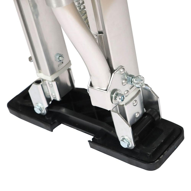 DURAFORCE 18-30 Inch Silver Aluminum Stilts Suitable for Painter Walking Tools