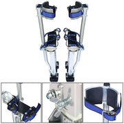 DURAFORCE 18-30 Inch Silver Aluminum Stilts Suitable for Painter Walking Tools