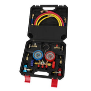 DURAFORCE 1/3 HP 4 CFM Air Vacuum Pump MANIFOLD GAUGE Set HVAC AC Refrigerant Kit