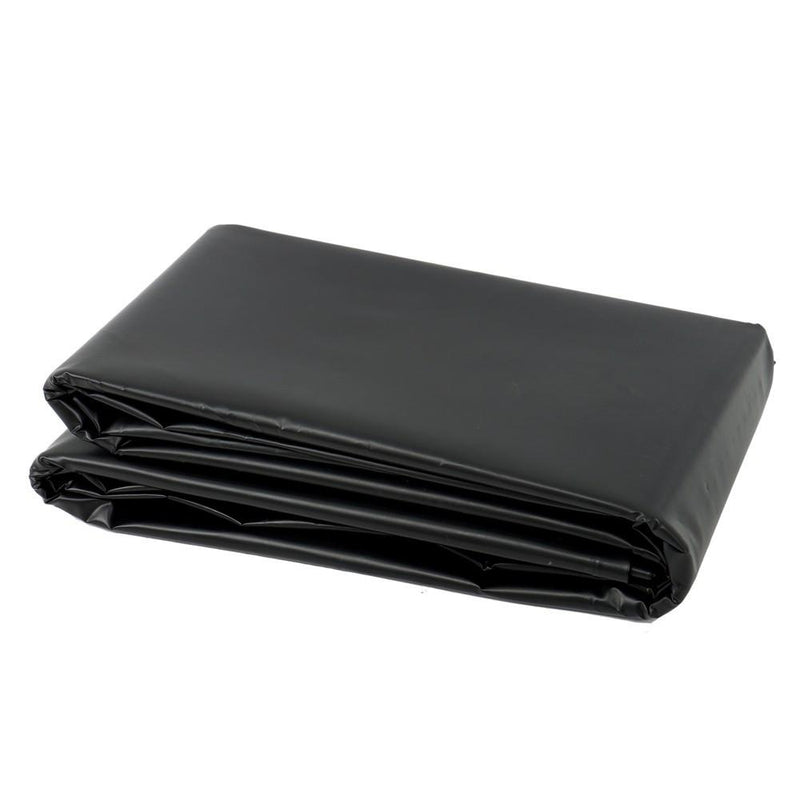 DURAFORCE 20ft*30ft Black Pond Waterproof Liner 20 Mil Thickness Fish Pond Liner HDPE