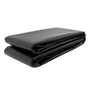 DURAFORCE 20ft*30ft Black Pond Waterproof Liner 20 Mil Thickness Fish Pond Liner HDPE